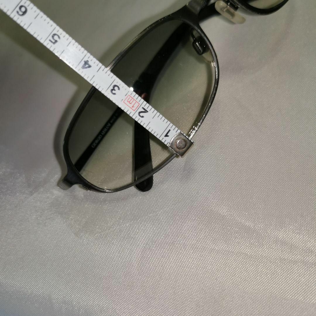 Giorgio Armani(ジョルジオアルマーニ)の616超美品　ジョルジオアルマーニ　サングラス　1563 ユニセックス　グレー系 メンズのファッション小物(サングラス/メガネ)の商品写真