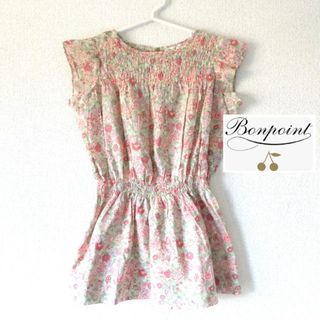 Bonpoint - タイムセールBonpointリバティ柄 ワンピース 95cmの通販 by