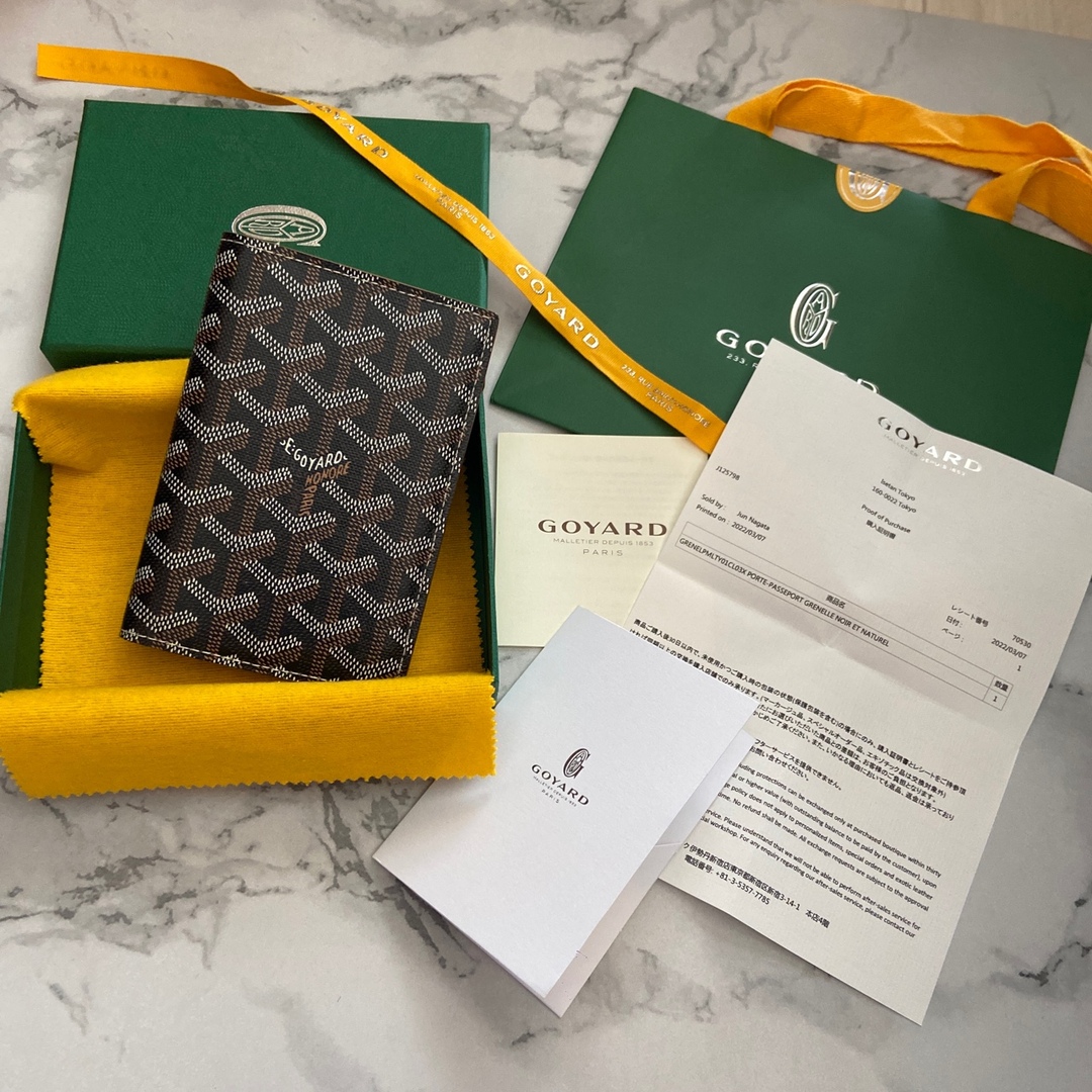 GOYARD - ゴヤール パスポートケース 手帳 カードケース の通販 by