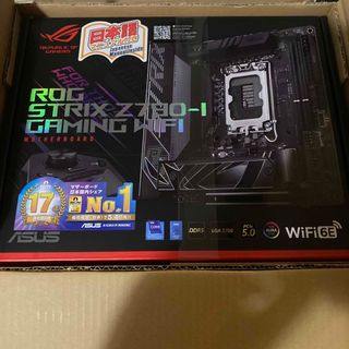 エイスース(ASUS)の【新品】ゲーミングマザーボード ROG STRIX Z790-I GAMING(PCパーツ)