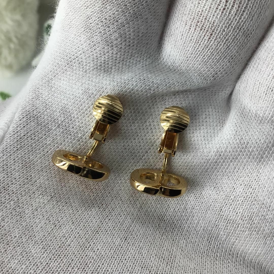 DIOR ディオール ロゴ GP ピアス ゴールド 金属 | www.innoveering.net