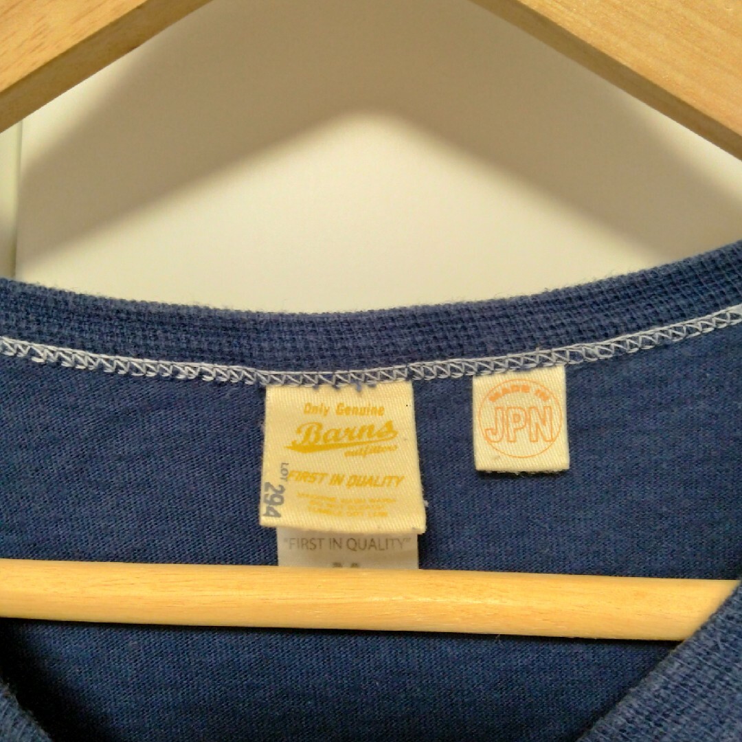 Barns OUTFITTERS(バーンズアウトフィッターズ)のバーンズアウトフィッターズ294　釣り編みTシャツ メンズのトップス(Tシャツ/カットソー(半袖/袖なし))の商品写真