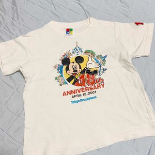 ミッキーマウス(ミッキーマウス)のディズニーランド18thANNIVERSARYTシャツ110(Tシャツ/カットソー)