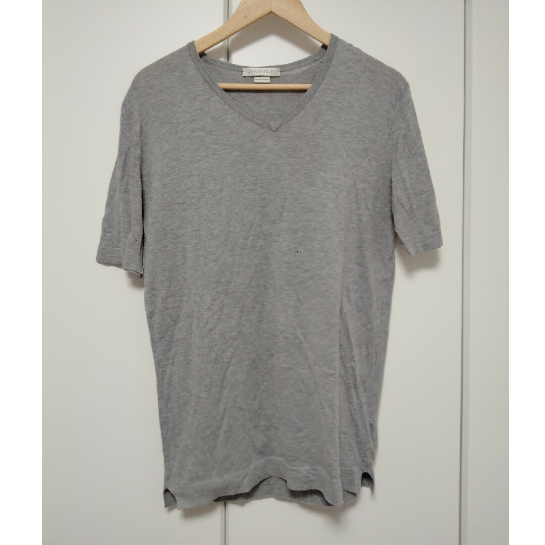 JOHN SMEDLEY ジョンスメドレー コットンニット　半袖  M