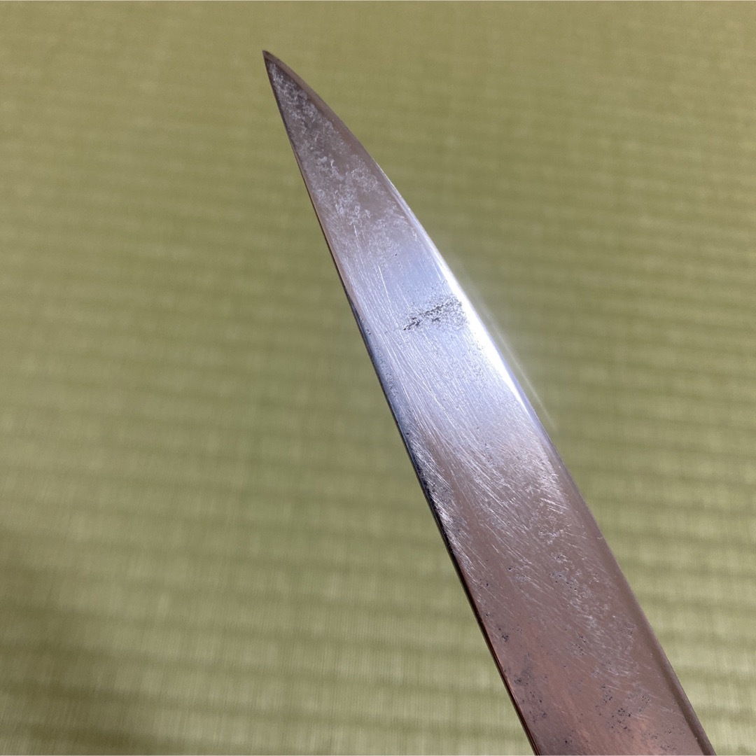 紋三郎　柳刃包丁21cm【未使用】