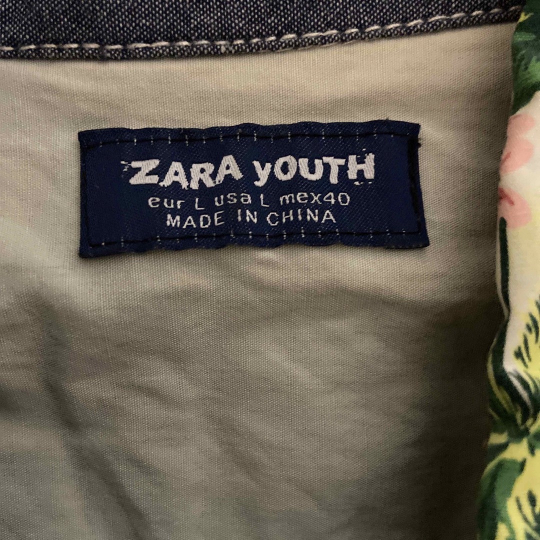 ZARA(ザラ)のZARA YOUTH アロハ柄　シャツ メンズのトップス(シャツ)の商品写真