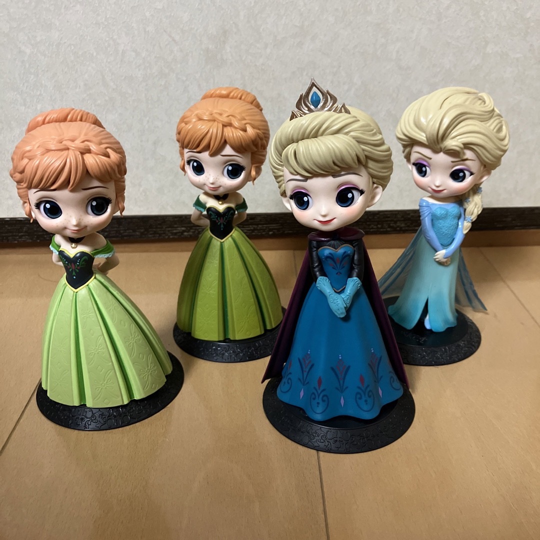 Qposket ディズニープリンセス　フィギュア　11体セット