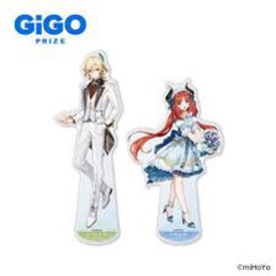 SEGA - GiGO限定 原神 花笑むひととき 彩のパーティー アクリル