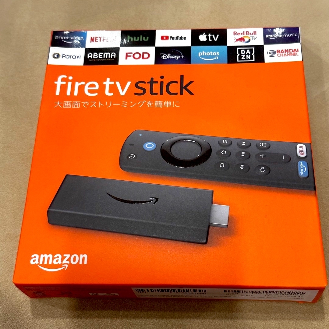 Amazon(アマゾン)の新品未開封 Amazon Fire TV Stick 第3世代 スマホ/家電/カメラのテレビ/映像機器(その他)の商品写真