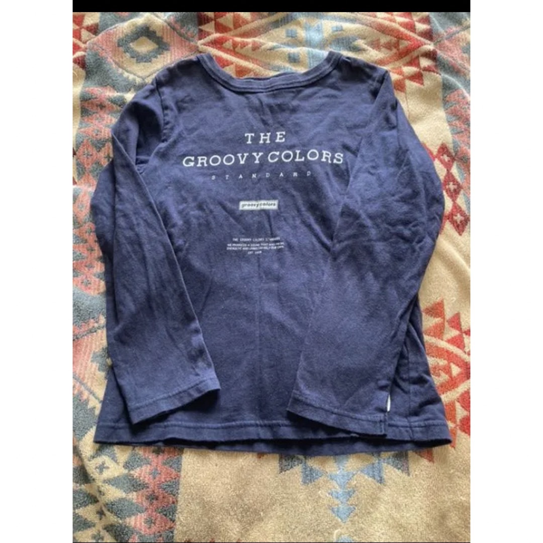 Groovy Colors(グルービーカラーズ)のグルービーカラーズ　ロンT 長袖カットソー　130 groovy colors キッズ/ベビー/マタニティのキッズ服男の子用(90cm~)(Tシャツ/カットソー)の商品写真