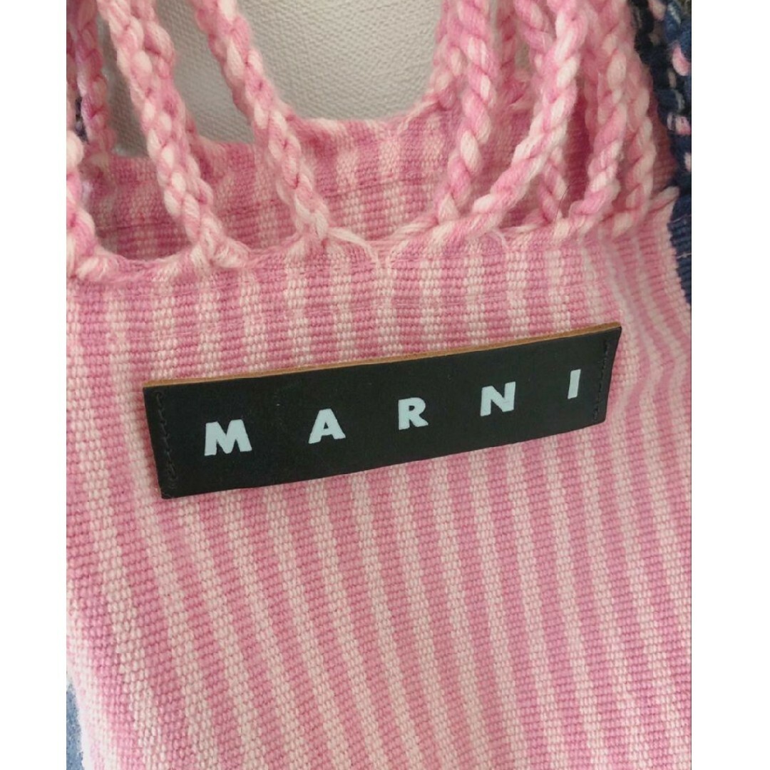 MARNI　マルニ　定番　人気　ハンモック　ピンク　トートバッグ　ハンドバッグ 8