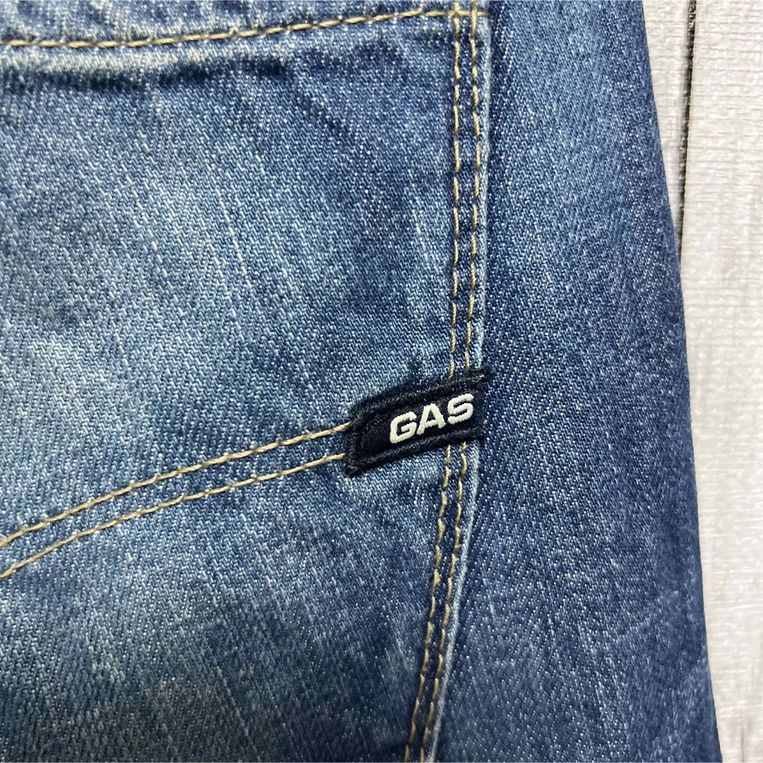 GAS(ガス)のGAS RAULブリーチ加工デニム！イタリア製！ メンズのパンツ(デニム/ジーンズ)の商品写真