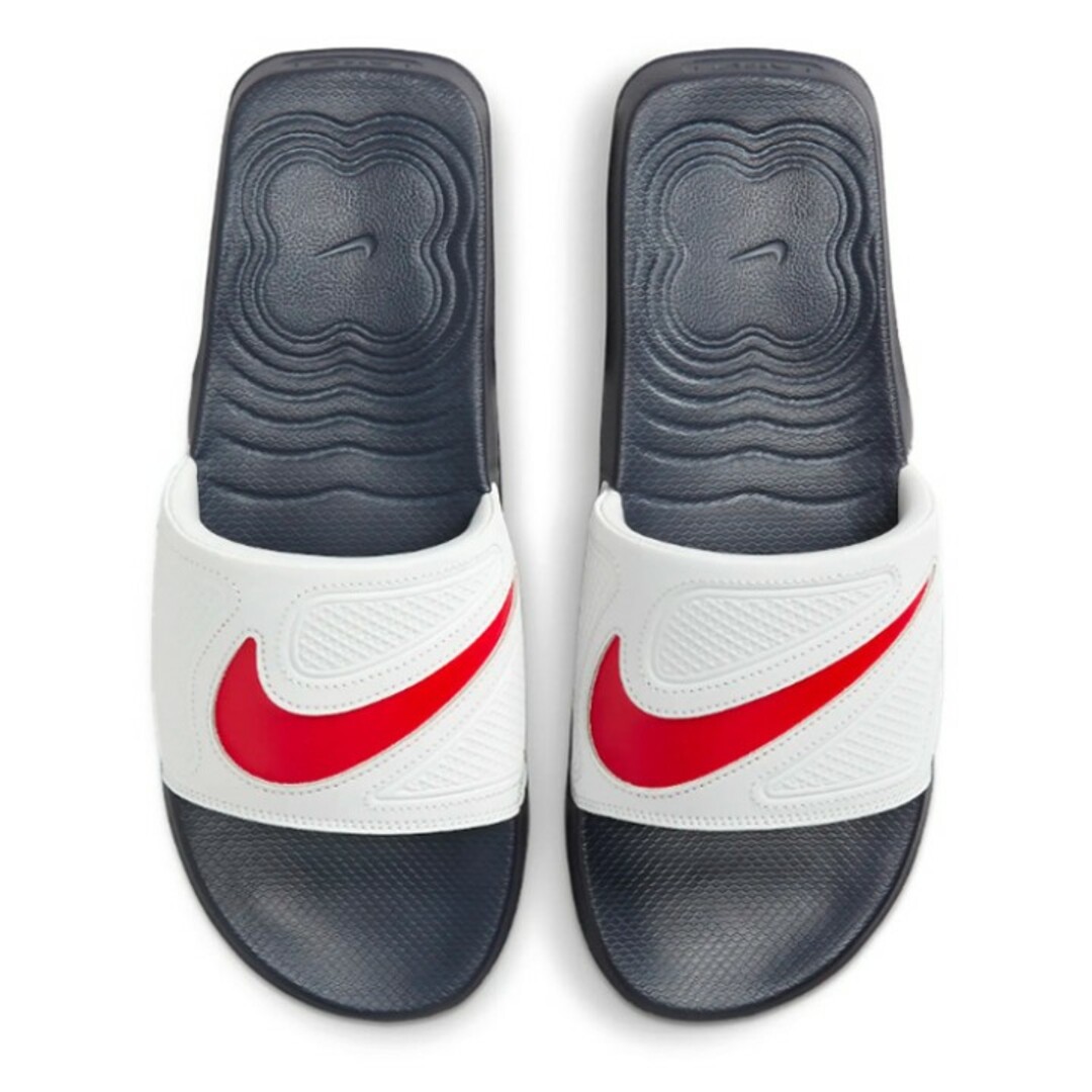 新品 ナイキ 27センチ エアマックス サンダル NIKE レッド✕ホワイト