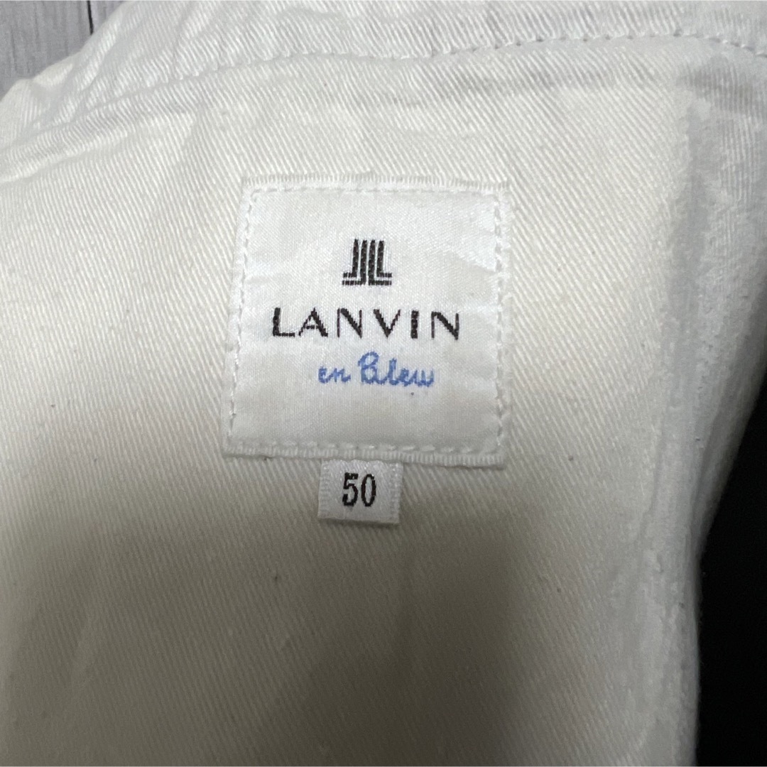 LANVIN en Bleu(ランバンオンブルー)の美品！LANVIN en Blue テーパードストレッチデニム！日本製！ メンズのパンツ(デニム/ジーンズ)の商品写真