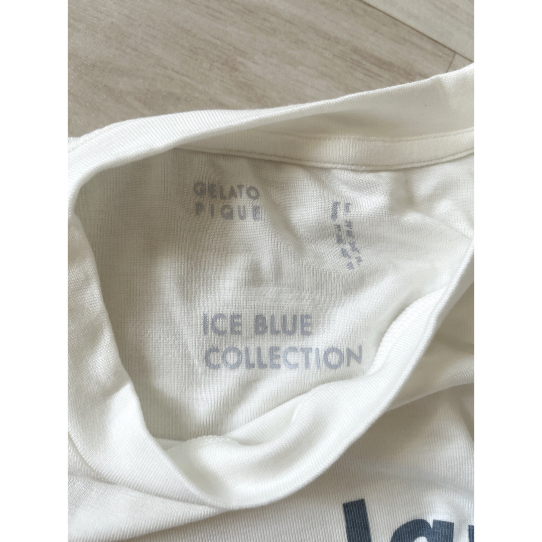 gelato pique(ジェラートピケ)の【ジェラートピケ】冷感  メンズ M シロクマ アイスブルーコレクション メンズのトップス(Tシャツ/カットソー(半袖/袖なし))の商品写真