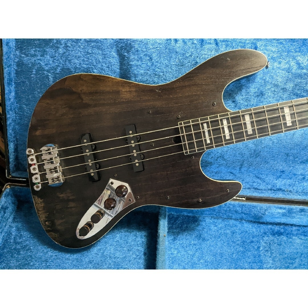 【ジャンク】Bacchus STANDARD ASH 4/E BLK/OIL 楽器のベース(エレキベース)の商品写真