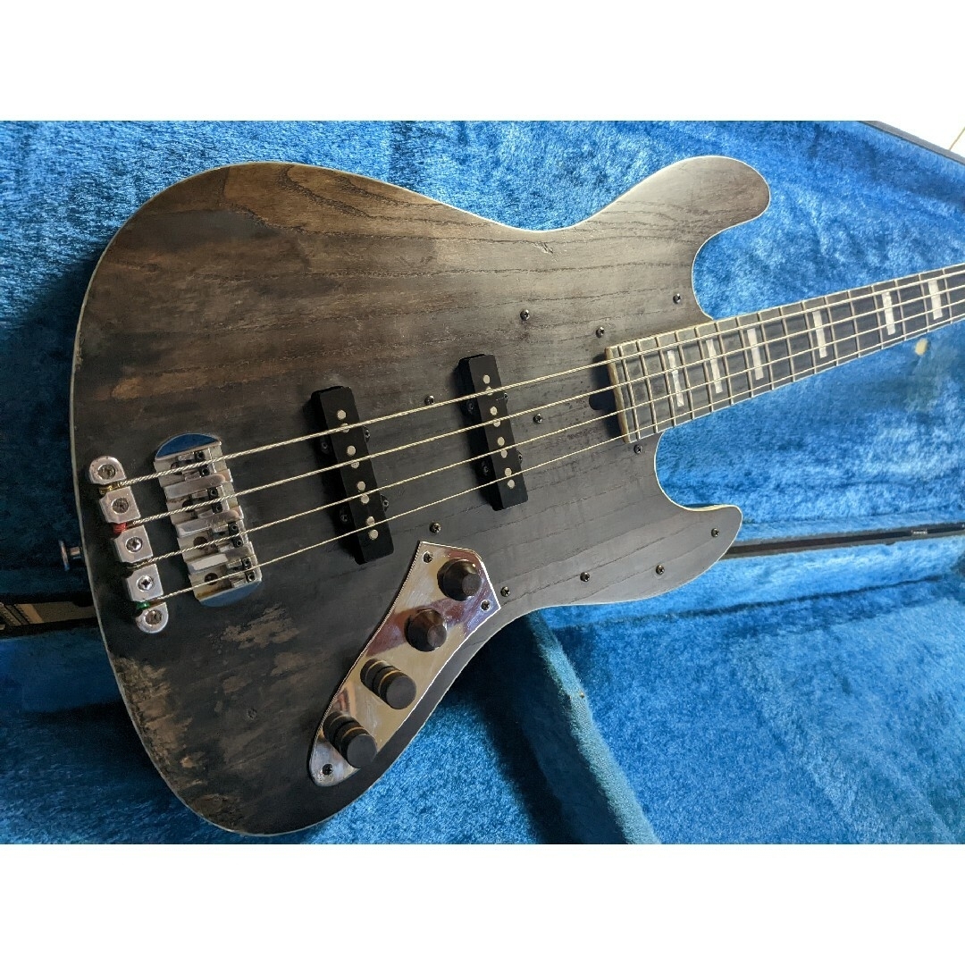 【ジャンク】Bacchus STANDARD ASH 4/E BLK/OIL 楽器のベース(エレキベース)の商品写真