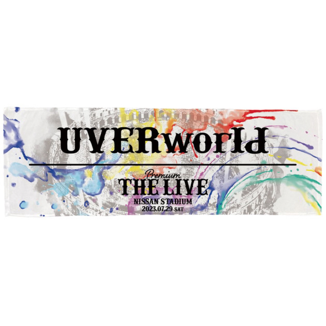 UVERworld 日産スタジアム タオル ホワイト