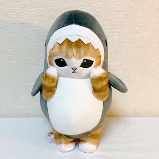 モフサンド サメにゃんBIGぬいぐるみ 上手に立てるよ\u0026サメにゃんマスコット