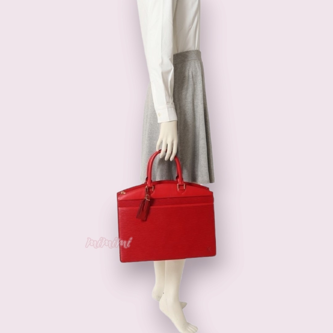 フォロー割♡ルイヴィトン*リヴィエラ*エピ*カスティリアンレッド*M 25