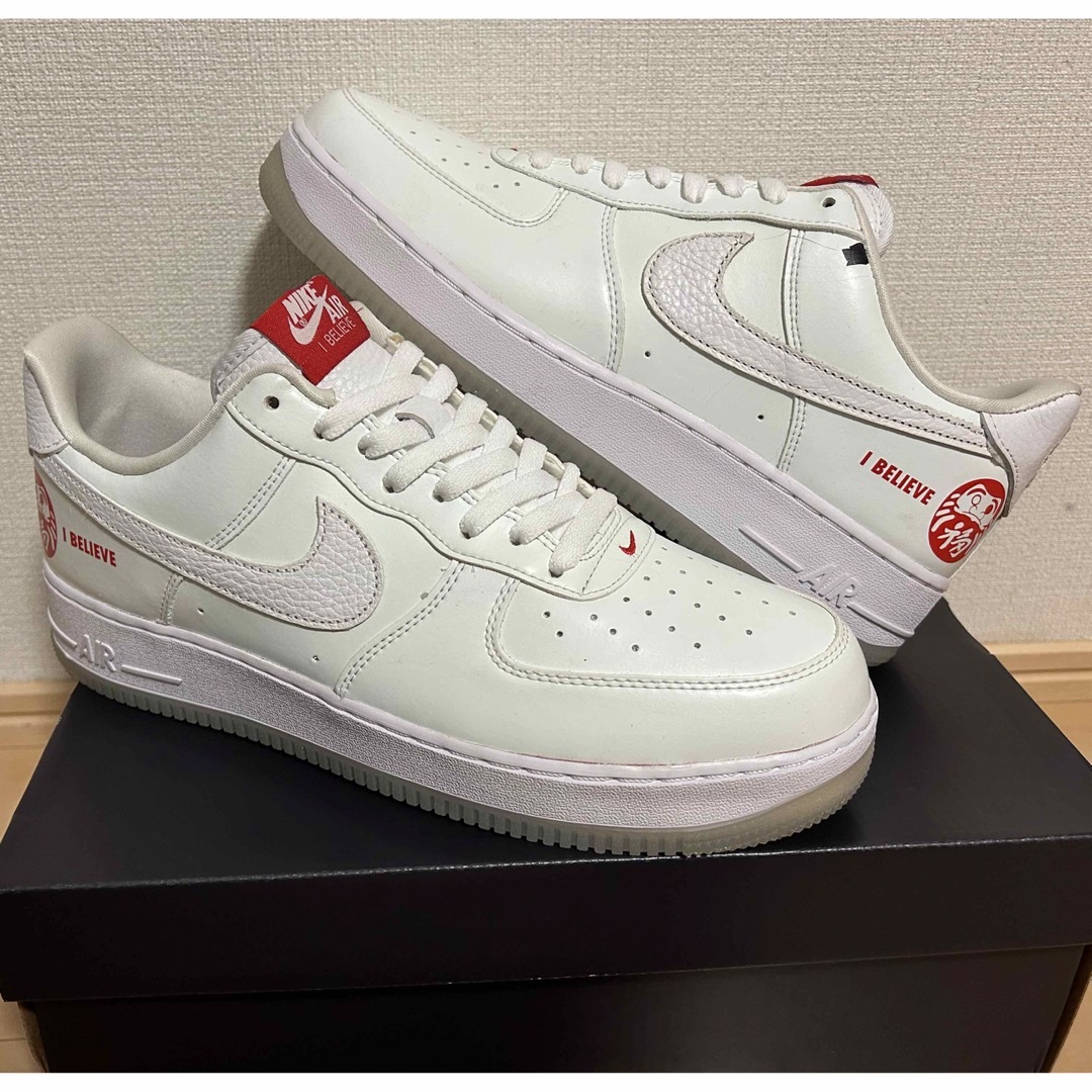 NIKE AIR FORCE1 達磨 DD9941 100 ナイキ だるま