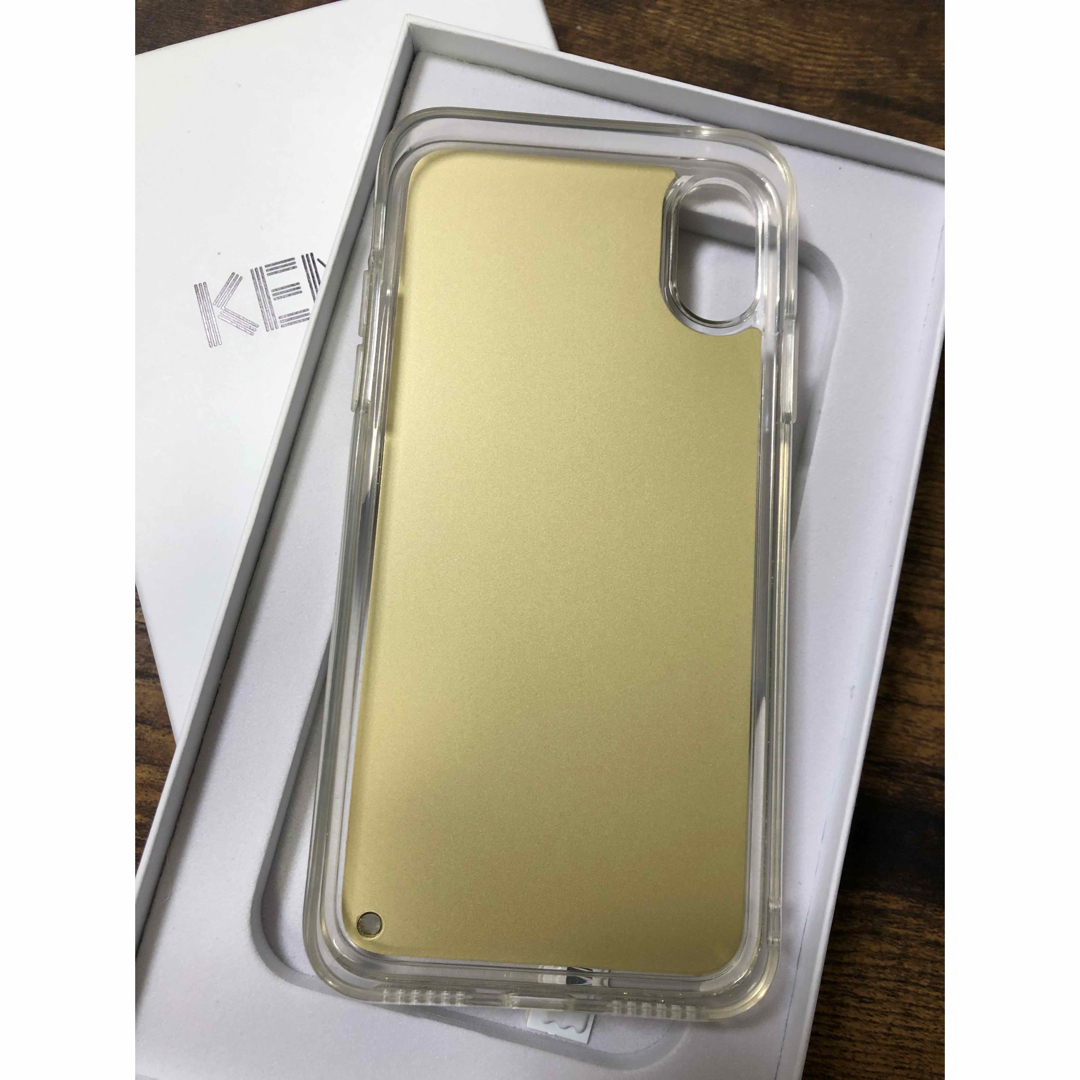 KENZO(ケンゾー)の【KENZO】ゴールド ラメ iPhone xsケース スマホ/家電/カメラのスマホアクセサリー(iPhoneケース)の商品写真