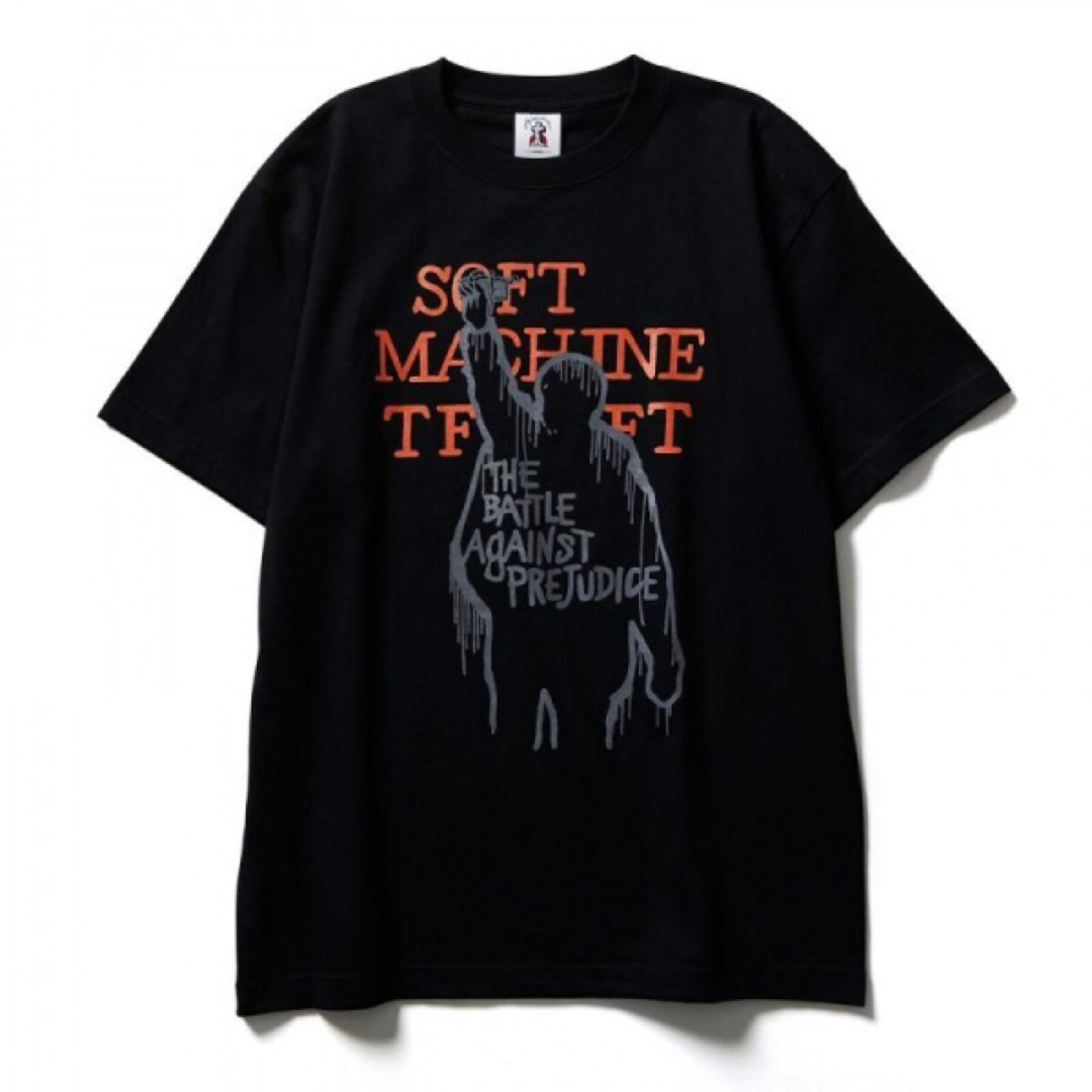 Softmachine ソフトマシーン  Tシャツ 新品 XL  ブラック 黒