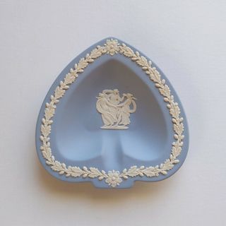 ウェッジウッド(WEDGWOOD)のウェッジウッド　ジャスパーウェア　トランプ　スペード　ブルー　小物入れ(小物入れ)