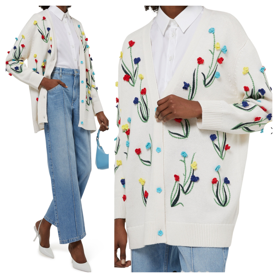 Alice+Olivia - 新品新作 alice+olivia クロシェ刺繍 クチュール