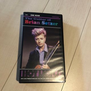 ブライアンセッツァー　Brian Setzer ギターレッスン　VHS(ミュージシャン)