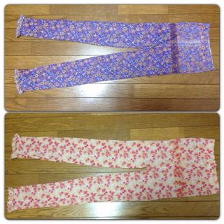 花柄レギンス(レギンス/スパッツ)