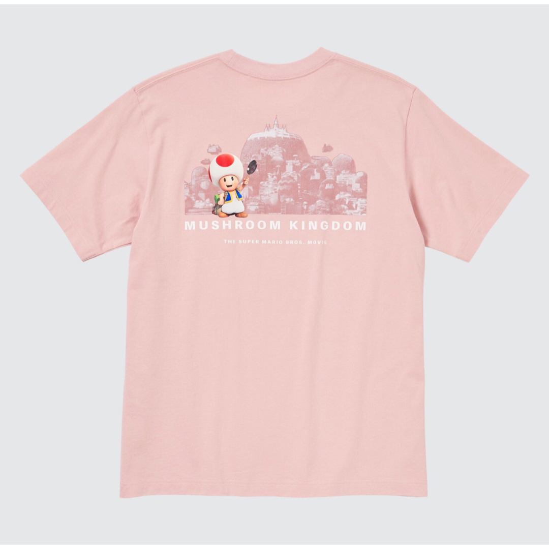 UNIQLO(ユニクロ)の【新品・未使用】ユニクロ スーパーマリオブラザーズ UT ピンク S メンズのトップス(Tシャツ/カットソー(半袖/袖なし))の商品写真