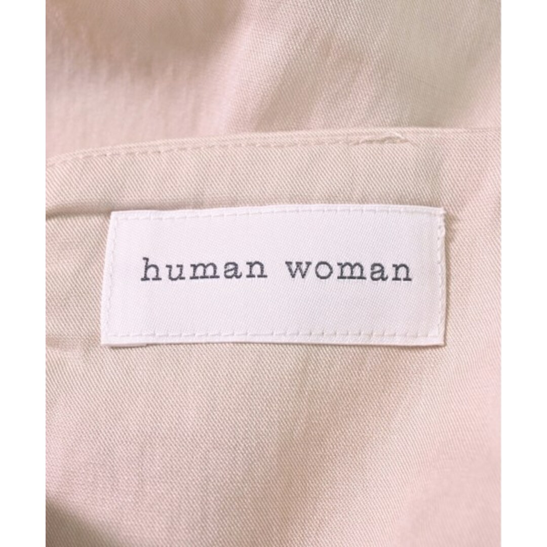 HUMAN WOMAN(ヒューマンウーマン)のHUMAN WOMAN ロング・マキシ丈スカート S ベージュ系 【古着】【中古】 レディースのスカート(ロングスカート)の商品写真