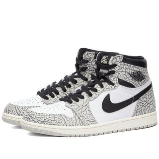 ジョーダン(Jordan Brand（NIKE）)のAIR JORDAN 1 RETRO HIGH OG US10 ホワイトセメント(スニーカー)