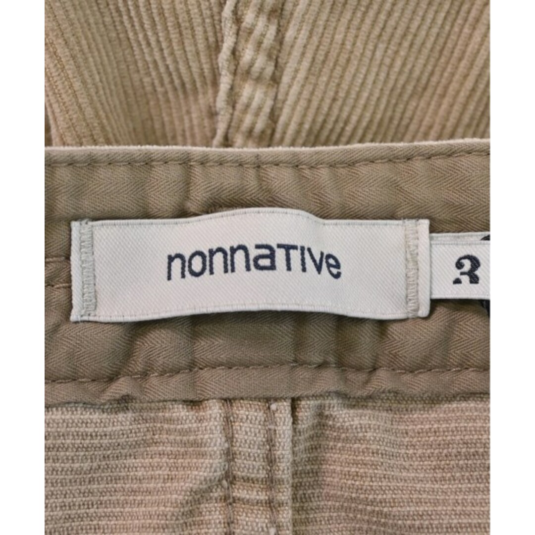 nonnative(ノンネイティブ)のnonnative ノンネイティヴ パンツ（その他） 3(L位) ベージュ 【古着】【中古】 メンズのパンツ(その他)の商品写真