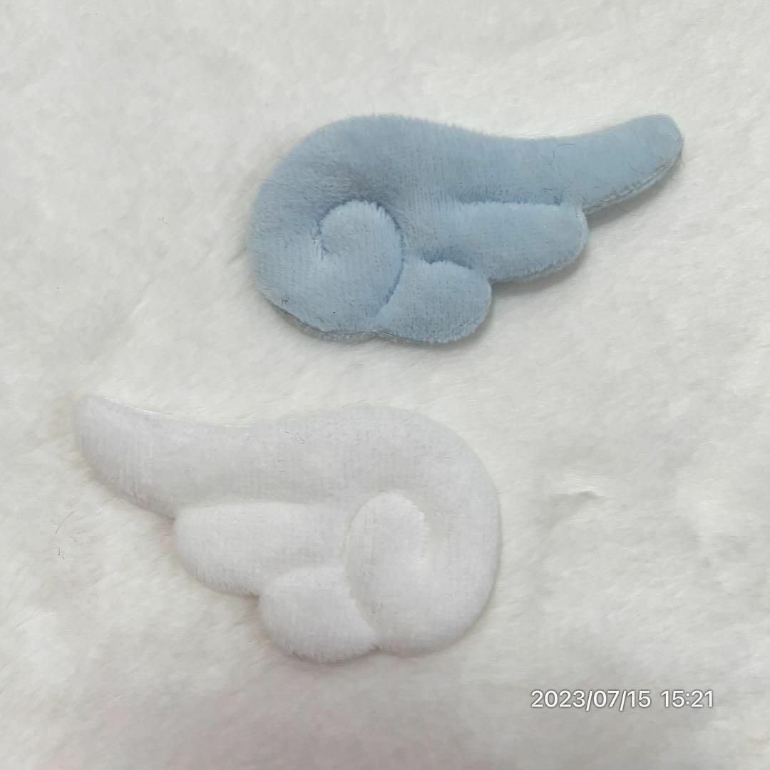 ハチ子様専用 ホワイト 白 ファー生地 フェイクファー ぬい服 素材-