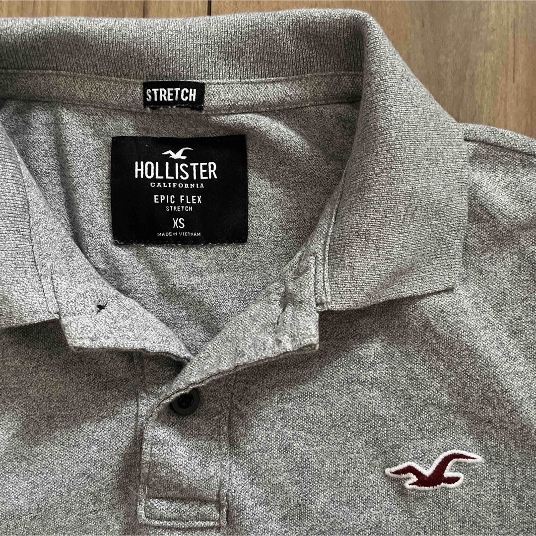 Hollister(ホリスター)の【HOLLISTER】美品！ポロシャツ メンズXSサイズ メンズのトップス(ポロシャツ)の商品写真