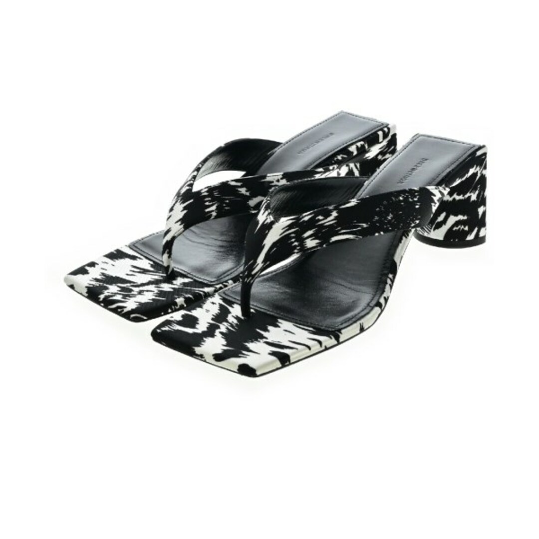 Balenciaga - BALENCIAGA バレンシアガ サンダル 36.5(23cm位) 黒x白