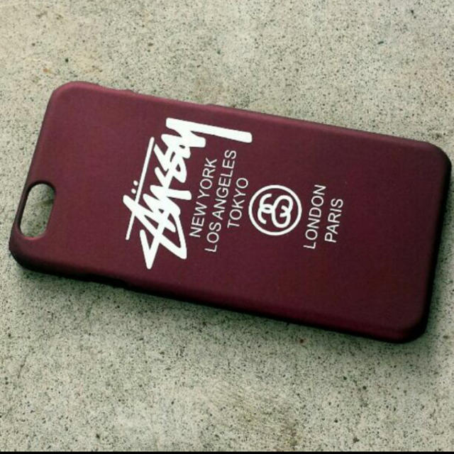 STUSSY(ステューシー)の【明日発送】stussyiPhoneケース6.6sケース☆【検品済み】 スマホ/家電/カメラのスマホアクセサリー(iPhoneケース)の商品写真