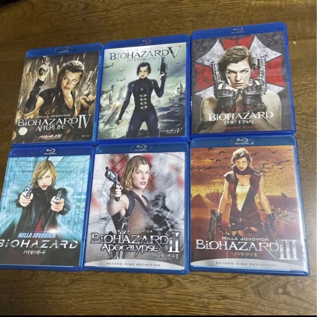 バイオハザードBlu-rayセットです。