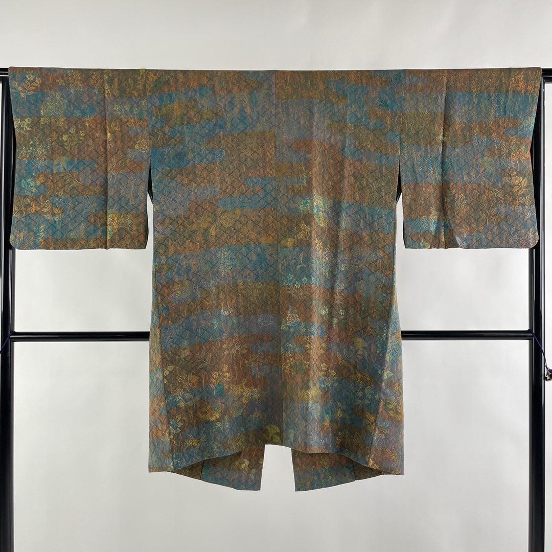 道中着 美品 名品 身丈103cm 裄丈68cm 正絹