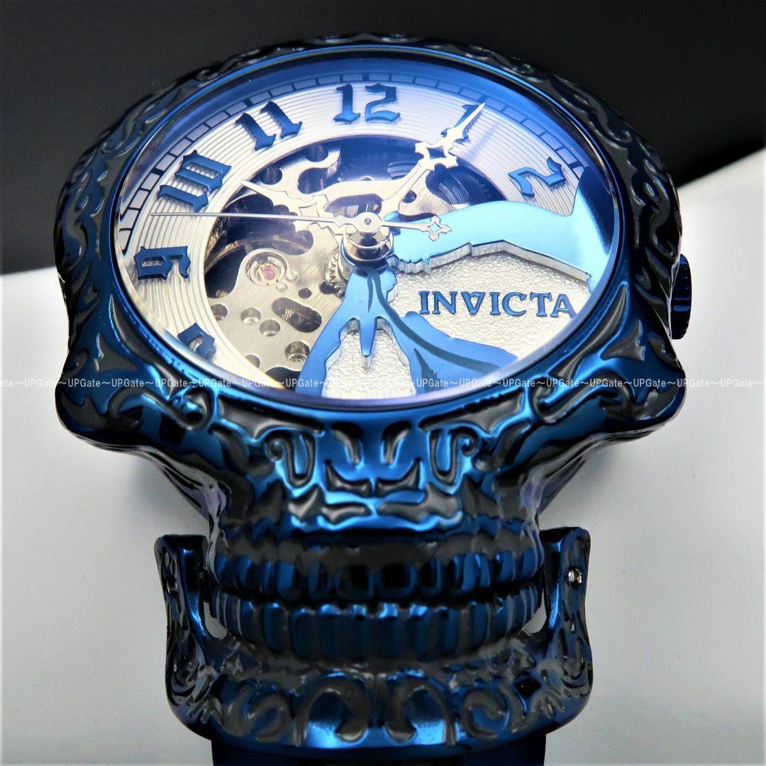 48mm防水性圧倒的ビジュアル★自動巻き★スカル INVICTA Artist 42582