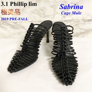 スリーワンフィリップリム(3.1 Phillip Lim)の【極美品 19PF】3.1 Phillip lim サブリナ ケージミュール(ミュール)