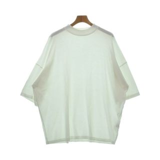 ジルサンダー(Jil Sander)のJIL SANDER ジルサンダー Tシャツ・カットソー L アイボリー 【古着】【中古】(Tシャツ/カットソー(半袖/袖なし))