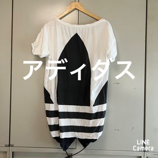 アディダス(adidas)のアディダス　デカプリントチュニック(チュニック)