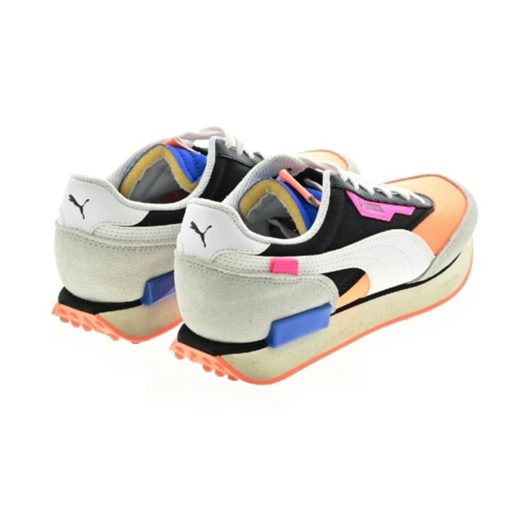 PUMA - PUMA プーマ スニーカー 23.5cm 黒xオレンジx白等 【古着