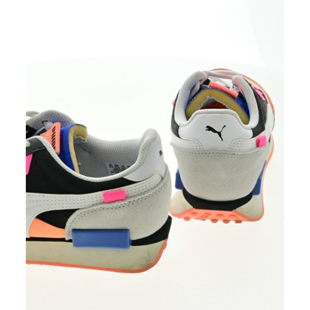 PUMA - PUMA プーマ スニーカー 23.5cm 黒xオレンジx白等 【古着