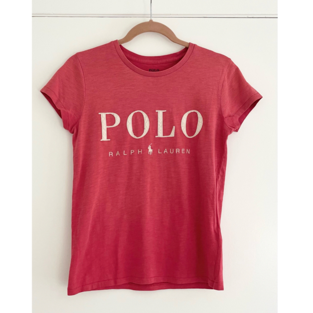 POLO RALPH LAUREN(ポロラルフローレン)のPOLO ラルフローレン　Tシャツ　刺繍　米国購入　新品 レディースのトップス(Tシャツ(半袖/袖なし))の商品写真