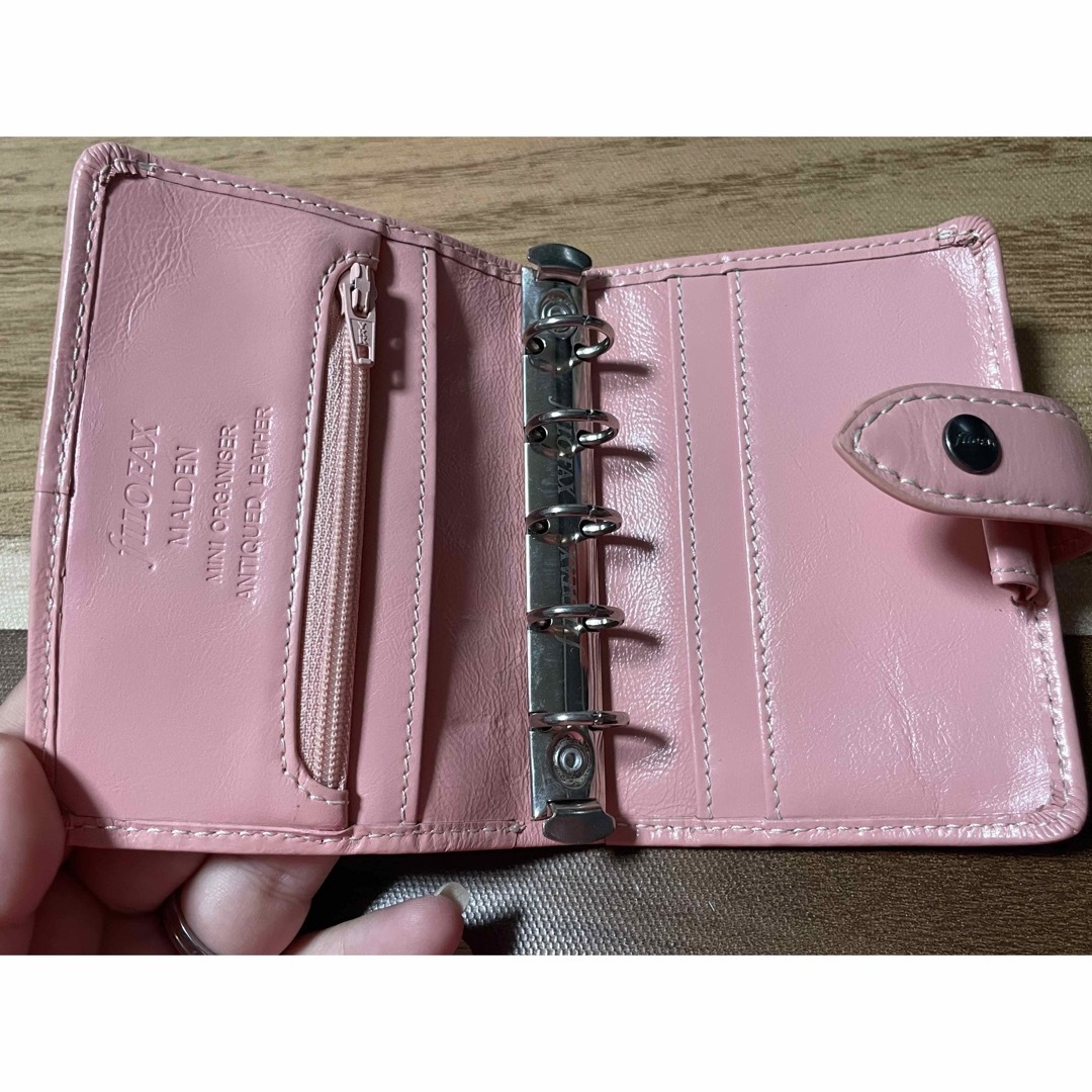 Filofax(ファイロファックス)のマルデンM5【ローズ】最終値下げ メンズのファッション小物(手帳)の商品写真