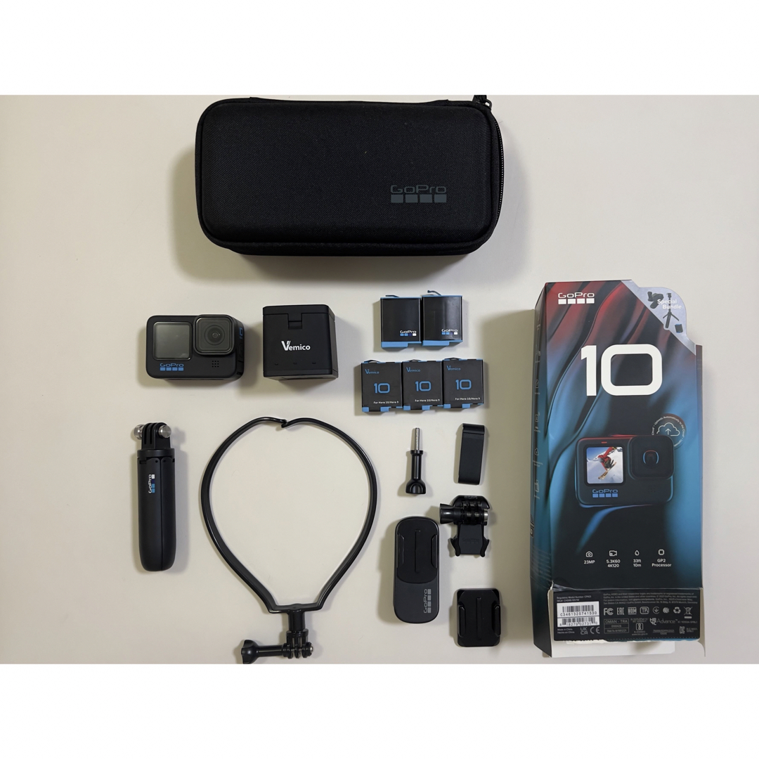 GoPro - 美品！本体傷無し！GoPro10 付属品有りの通販 by shp